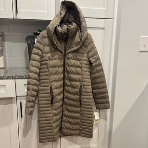 Michael Kors Olive Puffer Jacket